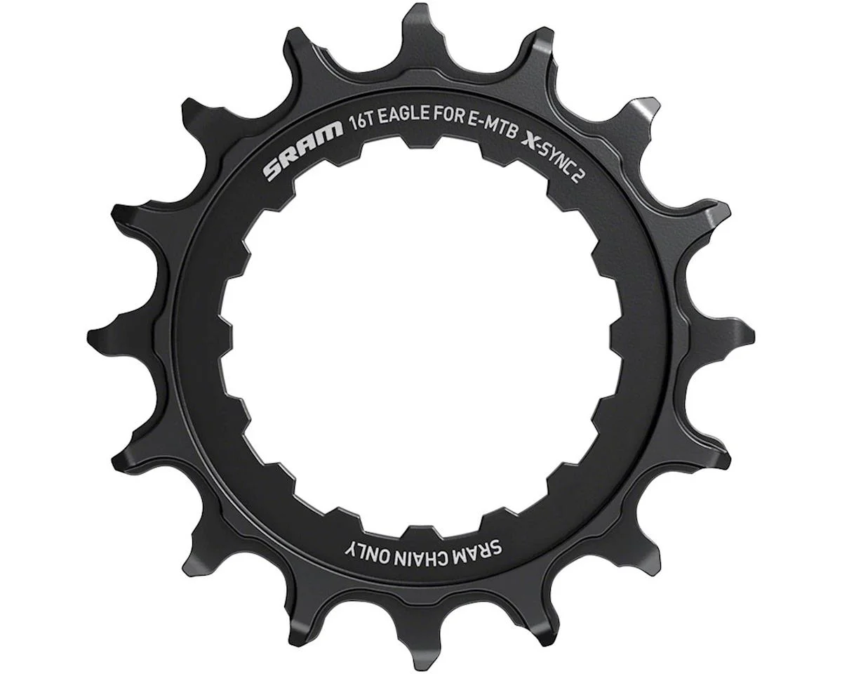 SRAM Bosch Direct Mount X-Sync 2 Eagle Chainring (Black) (11/12-Speed) (16T)
